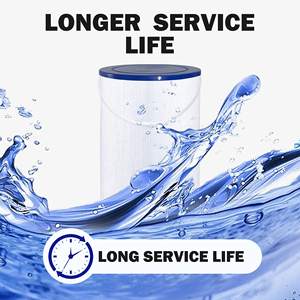 Filtre pour spa compatible avec FC-2402, 303279, débit libre, <span class=keywords><strong>AquaTerra</strong></span>, filtre pour spa Fantasy, 1 filetage plus fin de 1/2 po - Product Image 5