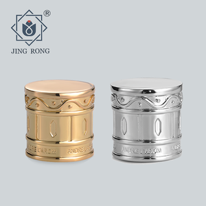 Capot Zamak <span class=keywords><strong>Nina</strong></span> Gems sur fond noir brillant, rectangulaire, <span class=keywords><strong>rose</strong></span>, noir, animal, couronne de luxe, magnétique, métal, unique, personnalisé, capuchon de <span class=keywords><strong>parfum</strong></span> en zamac - Product Image 6