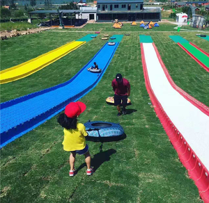 Pista de Esquí Seca/Alfombra de Esquí Seca para Esquí y Snowboard, Césped Artificial Resistente para Tubing en Pistas Secas, para Parques de Entretenimiento Invernal - Product Image 6