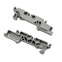288-602 en stock – Accessoires de fixation pour bornier, neufs, originaux, connecteur allemand, pied de fixation pour rail DIN 35, gris 288 602