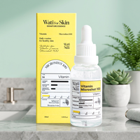 WATI UNTUK KULIT Serum Microneedle dengan Asam Hialuronat & Ekstrak Centella Asiatica 30ml Pemutih Wajah Pencerah