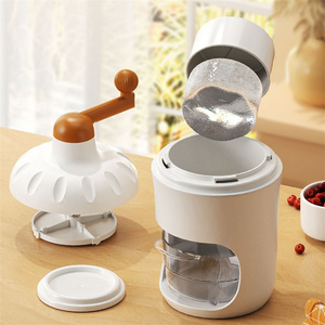 Trituradora de Hielo Manual Rotatoria, Máquina para Hacer Hielo Picado para Fiestas, Bares y Restaurantes, Ligera, con Prensa de Resorte Integrada, Portátil - Product Image 2