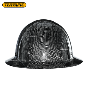 Personalizar Tipo <span class=keywords><strong>2</strong></span> clase G ingeniería minería fibra de carbono cascos protección cascos estilos ala completa - Product Image 2