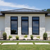 Fenêtres et portes à double vitrage Fabricant de fenêtres en aluminium avec quincaillerie allemande