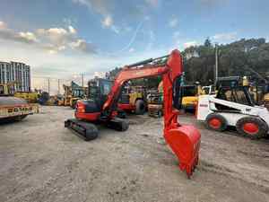 รถขุดตีนตะขาบ Kubota U55 มีสินค้าในสต็อก ราคาถูก คุณภาพสูง ทนทาน ขนาด 5 ตัน 6 ตัน 8 ตัน รถขุดมือสองขนาดเล็กยี่ห้อ Kubota สำหรับขาย - Product Image 6