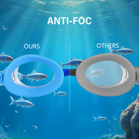 Gafas de Natación para Niños XF004 con Puente Nasal Sin Costuras que No Daña el Rostro, Correas Elásticas Dobles Antideslizantes, Fácil Ajuste