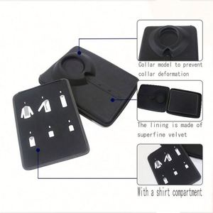 Custom Logo EVA Shirt Travel Case Hard Top Crease Free Shirts Organizer Zipper Box Anti Wrinkle Shirt Cases for Business Men - Product Image 6