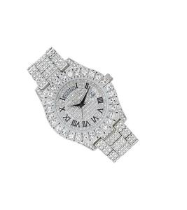 Reloj de diamantes de lujo con correa ajustable Movimiento de cuarzo resistente al agua y diseño moderno a precios razonables - Product Image 3