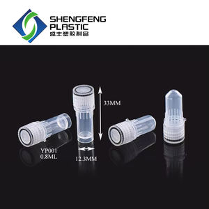 Ücretsiz örnek Cryo flakon Lab tek kullanımlık kendinden ayakta şeffaf plastik Cryovial tüpler - Product Image 4