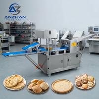 Machine automatique commerciale multifonctionnelle pour pain pita, pizza, et fabrication de peaux de raviolis/wontons, 60 pièces/min, pour restaurant