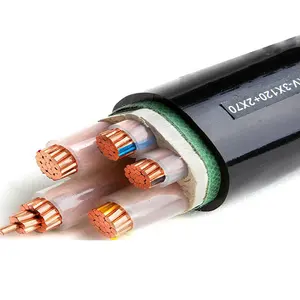 0.6/1kv 50mm2 95mm2 120mm2 Copper Aluminium Conductor PVC Insulated Nyy N2xy Armoured Underground Electric Power Cable