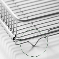Égouttoir à vaisselle extensible en acier inoxydable pour évier, panier de rangement personnalisé pour fruits et légumes
