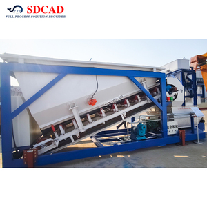 <span class=keywords><strong>Mini</strong></span> 100m3/H Elektrische Mobiele Betonbatchinstallatie Met Plc Motor En Versnellingsbak Draagbare Cementmengfabriek Voor De Bouw - Product Image 5