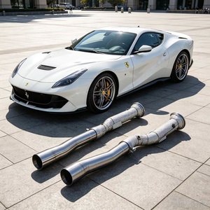 Tubo de Escape <span class=keywords><strong>Aislante</strong></span> de Alto Rendimiento para Ferrari F12 812 6.3L, Mejora el Flujo y la Potencia para un Rendimiento Superior - Product Image 1