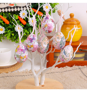 复活节篮子派对装饰家居装饰创意布艺包裹挂蛋带袋包装7x4x30cm 快速发货 - Product Image 5