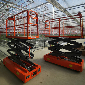 Carrito de riel de tubería Tijera Plataformas eléctricas Escalera de cosecha móvil hidráulica para agricultura - Product Image 2