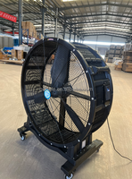 Moteur BLDC 1200 mm 48 pouces, ventilateur à tambour industriel à entraînement direct, robuste, pour entrepôts, ateliers, garages