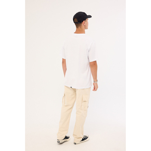 Pantaloni <span class=keywords><strong>Cargo</strong></span> in Cotone da Uomo con Logo Personalizzato, Gamba Dritta, Multi Tasche, Casual, OEM/ODM, Adatti per Lavoro e Tempo Libero - Product Image 4