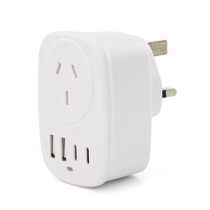 <span class=keywords><strong>Adaptador</strong></span> <span class=keywords><strong>de</strong></span> enchufe <span class=keywords><strong>de</strong></span> viaje AU a Reino Unido e Irlanda, <span class=keywords><strong>adaptador</strong></span> <span class=keywords><strong>de</strong></span> enchufe <span class=keywords><strong>de</strong></span> alimentación tipo G con 4 USB (2USB C), <span class=keywords><strong>corriente</strong></span> nominal <span class=keywords><strong>de</strong></span> 10A para Inglaterra y <span class=keywords><strong>Londres</strong></span> - Product Image 1