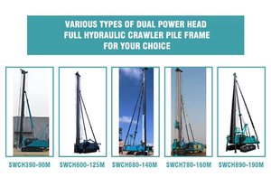 Perforadora de Cimentaciones Hidráulica Completa SWCH68OH 155M, Equipada con Motor Cummins B6 7, Ideal para la Construcción de Cimentaciones - Product Image 4