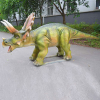 Dinosaure animatronique électrique mécanique grandeur nature à chevaucher pour parc d'attractions