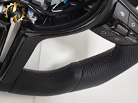 Accessoire de voiture, volant en cuir de course pour F20 F22 F23 F30 F33 F34 X1 F48 X5 F15 X3 F25 M3 F80 E90