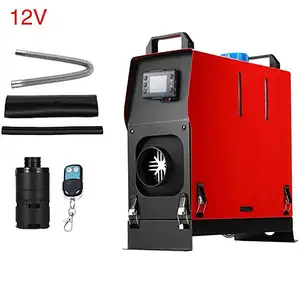 OkyRie 5KW 12V Diesel Air Heater 1 Air Outlets All In 1 With LCD Switch And Remote Control For Car Bus RV Trucks Camper Vans