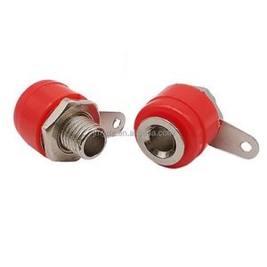 Prise banane 4 mm, borne de connexion banane 312A, accessoires audio, rouge/noir/bleu/vert/jaune - Product Image 4