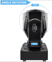 LED 60W Gobo Spot Moving Head Beam Light Christmas Stage Concert Wedding Club DJ Lights Disco Party Event Show