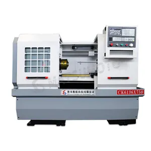 CNC 선반 바 피더 CK6136 cnc cincorn 선반 기계