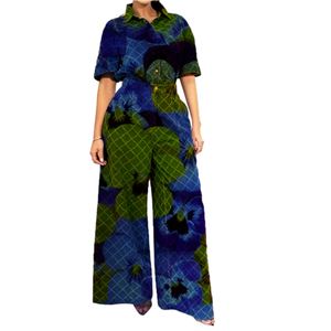 Nouveautés explosives : Ensemble deux pièces décontracté pour femme, pantalon évasé en jean délavé à carreaux, tendance - Product Image 1