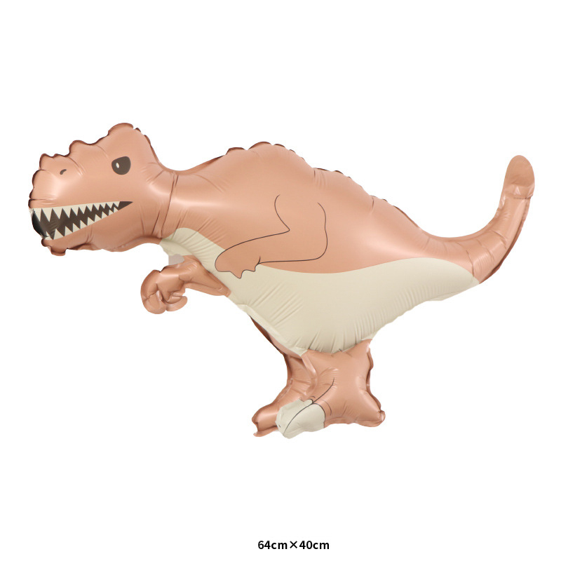 Dinosauro marrone di piccole dimensioni
