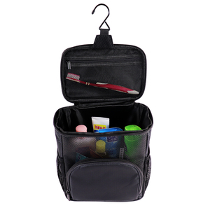 Custom New Black Custom Bathroom Shower Makeup Bag Men Large Travel Tactical Toiletry Bag - Product Image 3