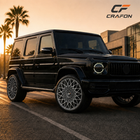 Jantes en alliage d'aluminium forgé CF 21-22 pouces 5x130 20mm ET compatibles avec les SUV allemands de luxe - Nouvelle conception sur mesure Track-Spec ODM