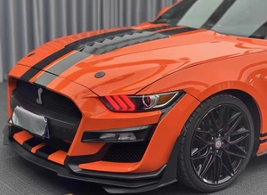 Kit de Carrocería para <span class=keywords><strong>Ford</strong></span> Mustang 2015-<span class=keywords><strong>2021</strong></span>, Actualización a Estilo Deportivo <span class=keywords><strong>Shelby</strong></span> <span class=keywords><strong>GT500</strong></span> con Conjunto de Parachoques Delantero y Trasero, Parrilla y Faldón Lateral - Product Image 3