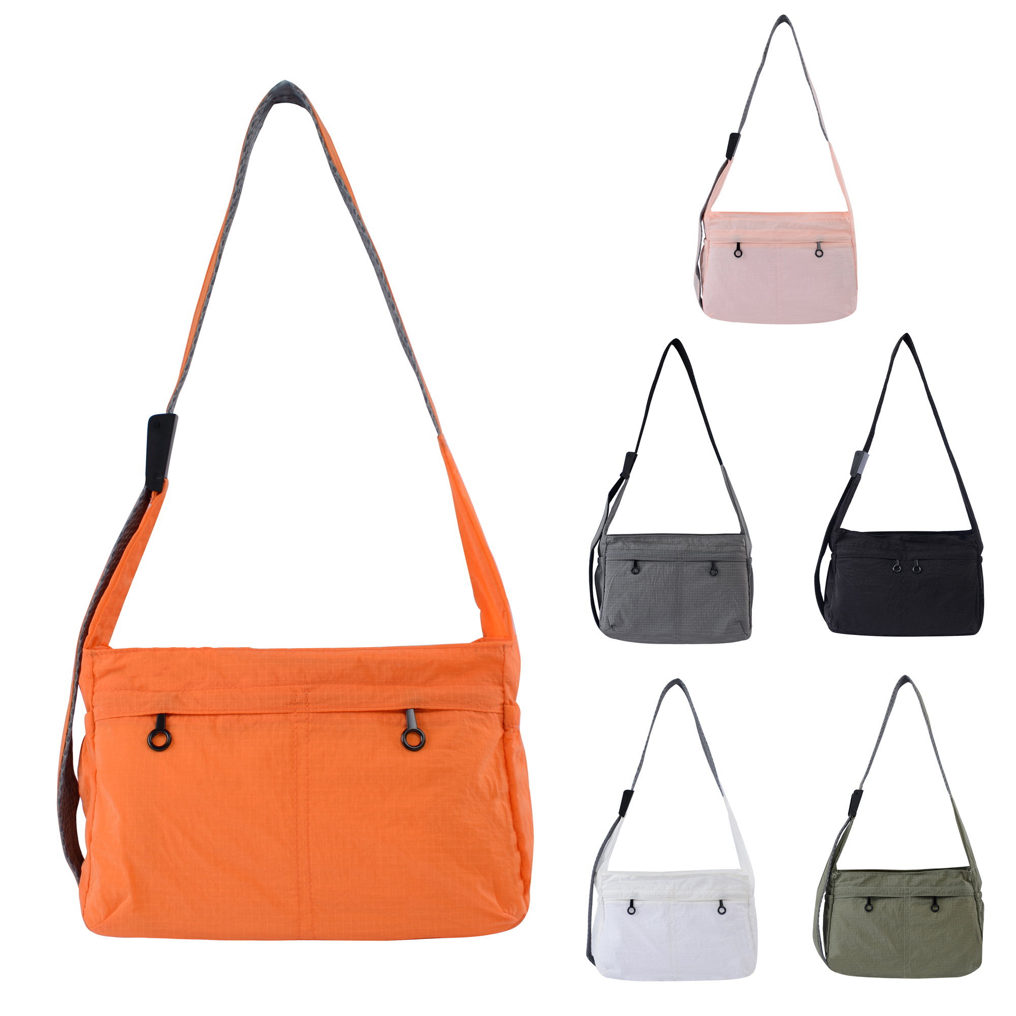 Orange Lightweight Shoulder Bag