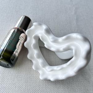 Gran oferta, masajeador de cerámica para masaje de piedra, masajeador de mano en forma de corazón de amor blanco para el cuerpo - Product Image 6