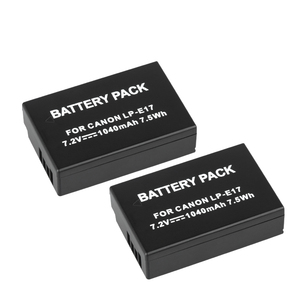 Mamen LP-E17 pin có thể sạc lại 7.2V 1040mAh <span class=keywords><strong>Lithium</strong></span> máy ảnh kỹ thuật số Pin cho Canon - Product Image 3