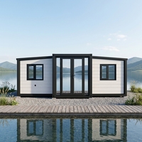 Maison préfabriquée en conteneur extensible de 20 pieds ou 40 pieds, bureau pliable, maisons modulaires pliantes à vendre