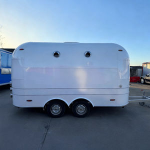 Remolque de Comida Multifuncional de Acero Inoxidable y Aluminio de Alta Calidad, Fácil de Limpiar, para Dulces y Papas Fritas - Product Image 1