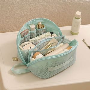 Mesh Pillow <b>Case</b> Wash Bag Portable Travel <b>Makeup</b> Bag Mesh Cosmetic Bag for Toiletry <b>Case</b> - Product Image 2
