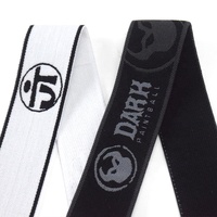 Vente à chaud d'usine OEM de bande élastique jacquard en nylon logo personnalisé sangle d'exercice
