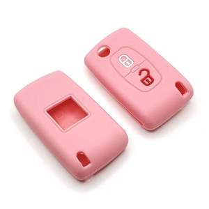 Housse de protection en Silicone pour télécommande de voiture 2 boutons pour Peugeot 308 207 307 807 pour <span class=keywords><strong>C3</strong></span> Picasso c-crosser C4 expédition C8 - Product Image 4