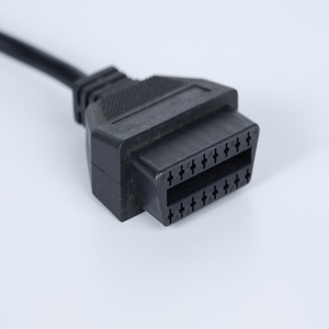 Obd2パススルーケーブルアセンブリObd 2ケーブル16ピンコネクタワイヤーハーネス車Obd1 to Obd2 16ピンアダプタケーブル診断ツール - Product Image 3