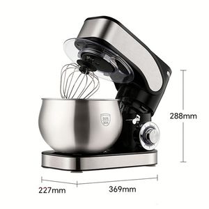 <span class=keywords><strong>Robot</strong></span> pâtissier professionnel 3-en-1 de qualité supérieure, batteur mélangeur sur socle pour pâtisserie et préparation culinaire - Product Image 4
