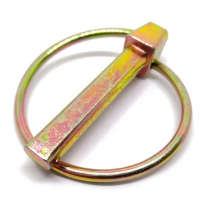 Goupille de sécurité DIN11023, en acier au carbone galvanisé, type O, à ressort, goupille de blocage, goupille de sécurité, goupille à ressort, goupille de verrouillage - Product Image 5