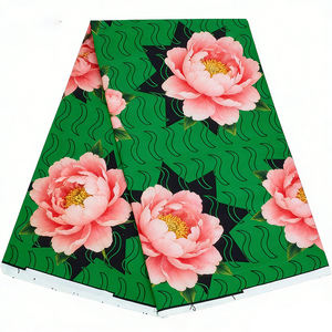 Tissu Wax <span class=keywords><strong>Africain</strong></span> Imprimé de Haute Qualité 100% Coton Non Tissé Motif <span class=keywords><strong>Hollandais</strong></span> <span class=keywords><strong>Pagne</strong></span> <span class=keywords><strong>Africain</strong></span> Personnalisé - Product Image 1