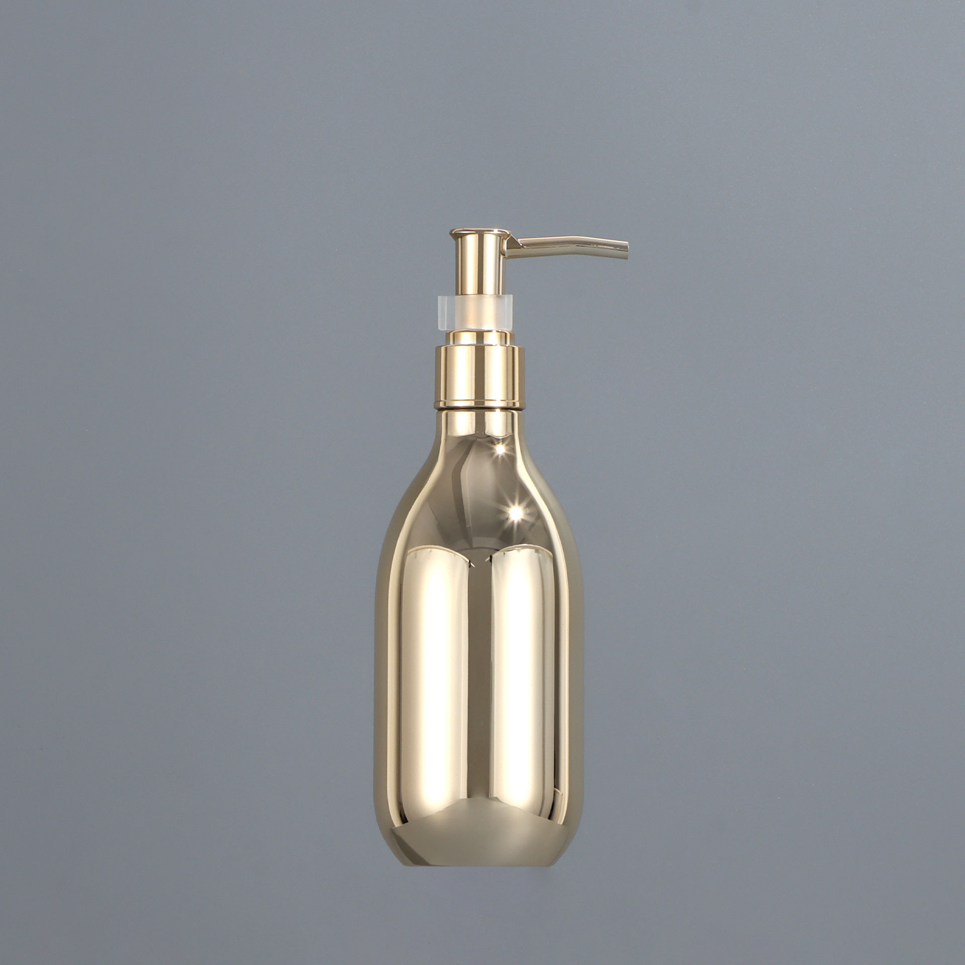 Bouteille dorée B18 Pompe dorée