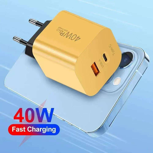 Chargeur USB 40W C PD 3.0 Adaptateur de charge rapide USB A+C Chargeur de téléphone portable pour appareil photo Ordinateur portable - Product Image 4