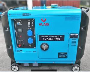 Quảng Châu Nhà Máy Cung Cấp VLAIS Auto 6.5kva Diesel Máy Phát Điện Máy Phát Điện 5kw Im Lặng Loại KDE6700T Trong Kho - Product Image 3